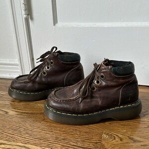 Vintage Brown Leather Dr. Martens